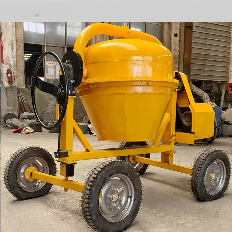 Factory Direct 180L Portable Concrete Mixer Electric Engine Cement Mixing Drum Machine