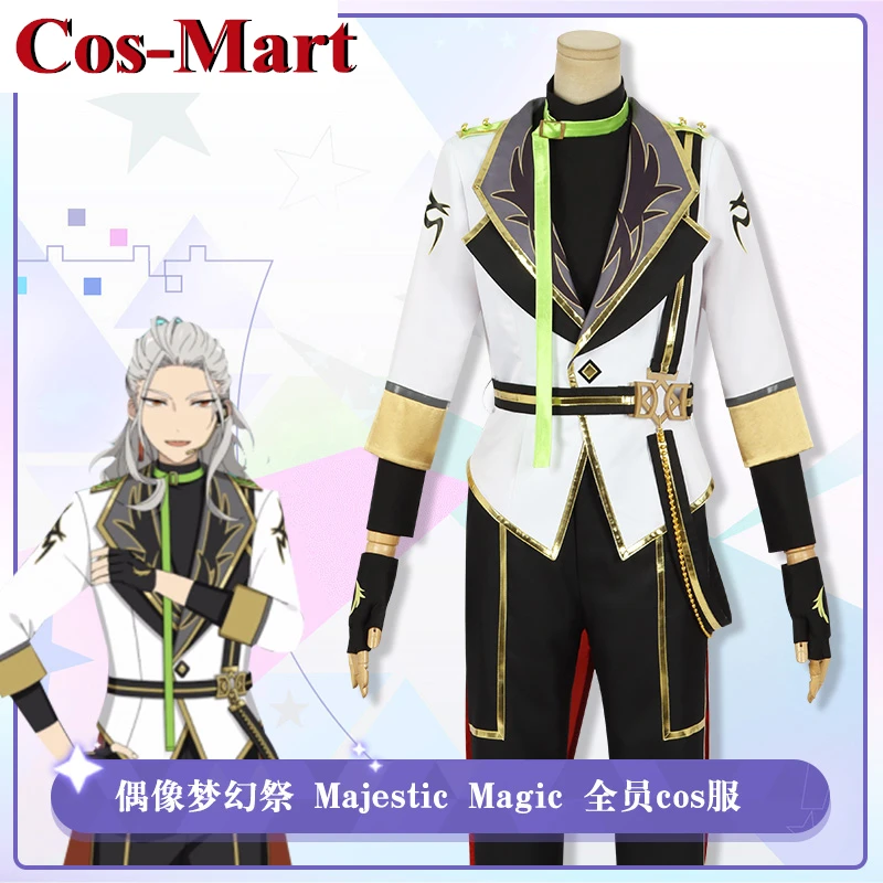 Cos-Mart Game Ensemble Stars Majestic Magic Whole Staff Cosplay Costume Handosome Uniform Activity Party Role Play Clothing