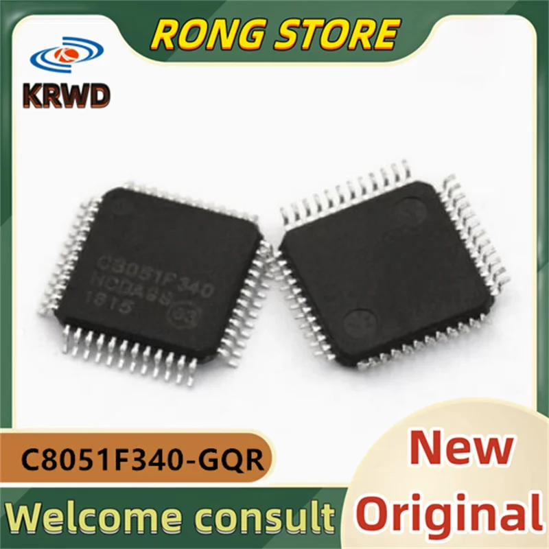 

5PCS C8051F340 New and original C8051F340-GQR TQFP48