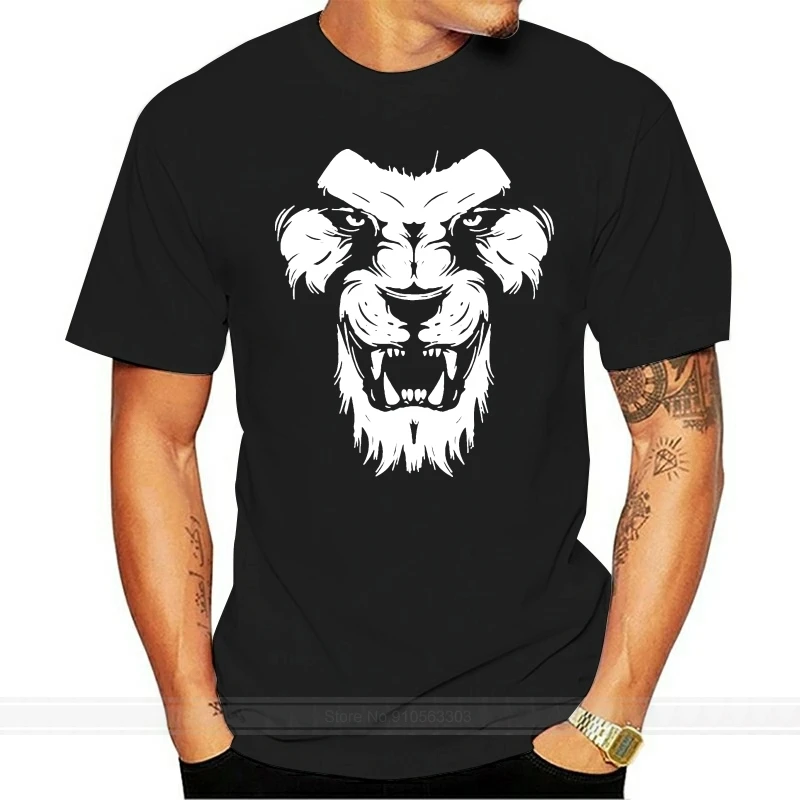 MUFASA SHIRT LION T-SHIRT Simba Tribal SCAR Black Tee NICE! fashion t-shirt men cotton brand teeshirt