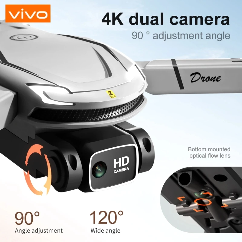 VIVO V88 Drone 8KHD 5G Professionele HD Dual Camera Luchtfotografie Afstandsbediening Vliegtuigen Quadcopter Speelgoed UAV Voor XIAOMI