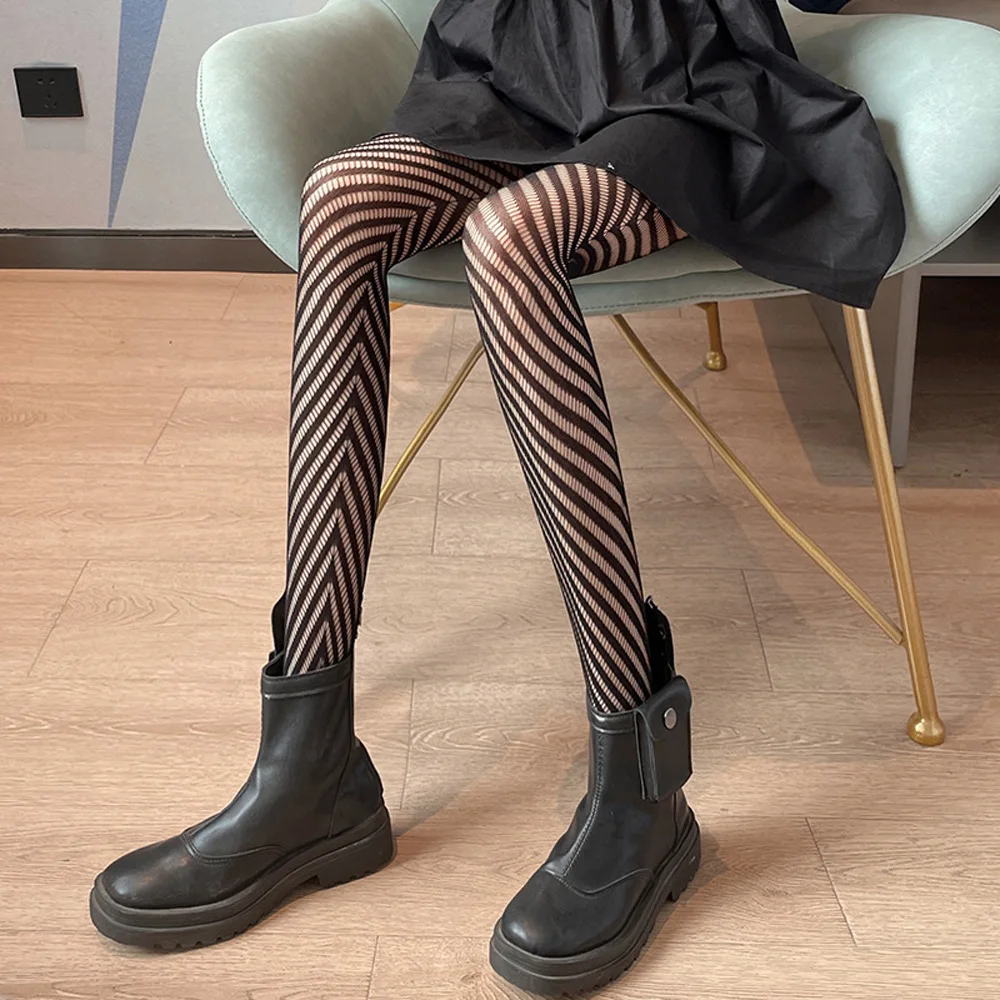 Stockings Women's Sexy Patterned Fishnet Pantyhose Slim Legs Long Mesh Socks Fish Tights Ladies Transparent Body Stockings