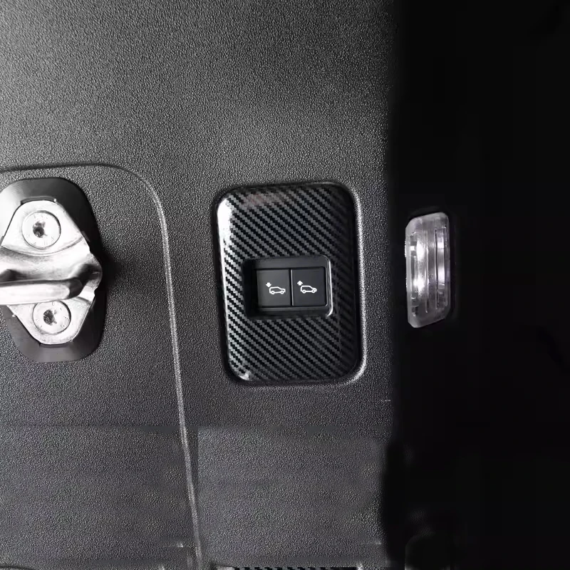 For Land Rover Defender 2020-2024 Car Trunk Electric Adjustment Button Switch Frame Cover Trim Decor Frame Accessories