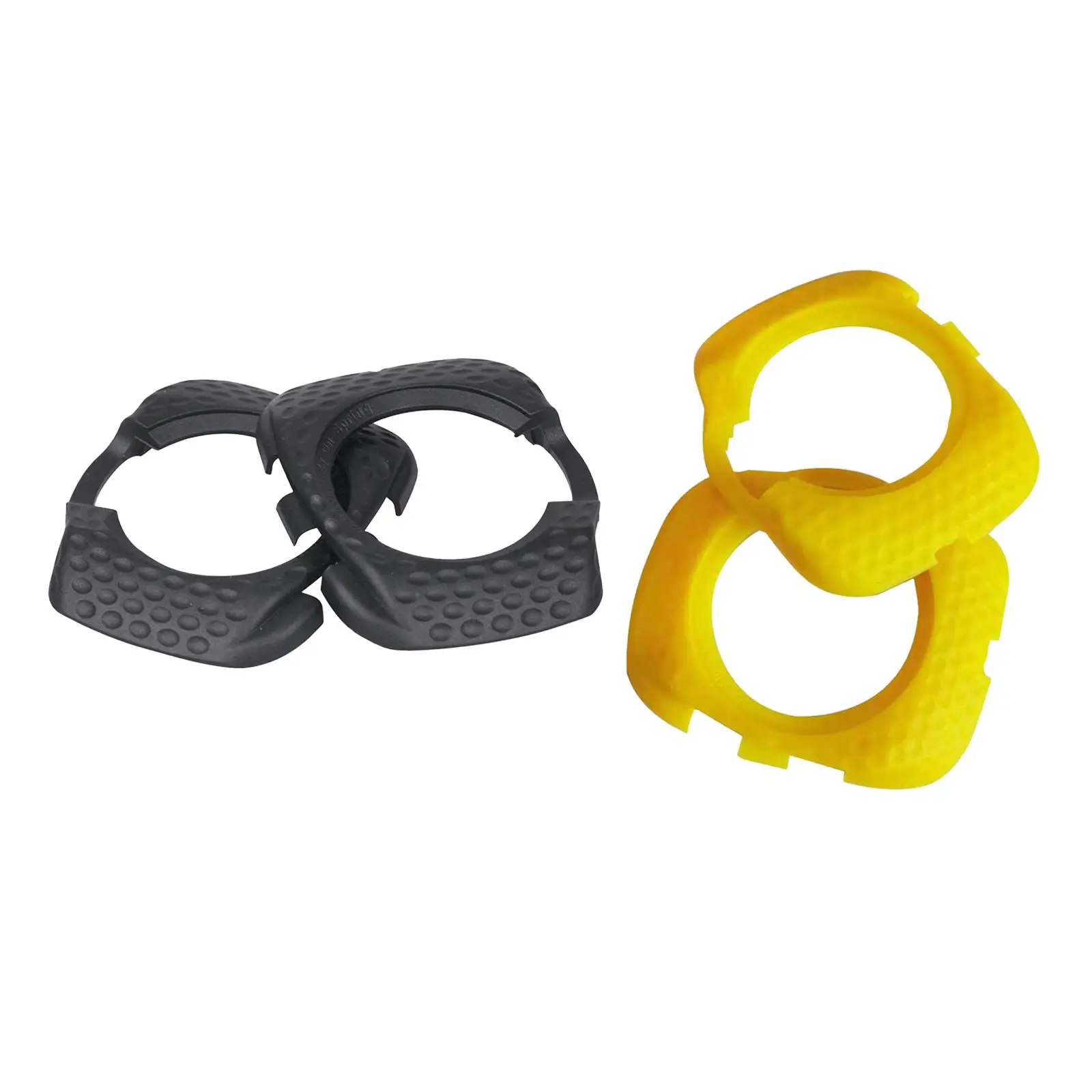 2x Bike Cleat Cover Nonslip Universal Cycling Cleat Set Easy Installation Indoor Outdoor Practical Bicycle Cleats Quick Release