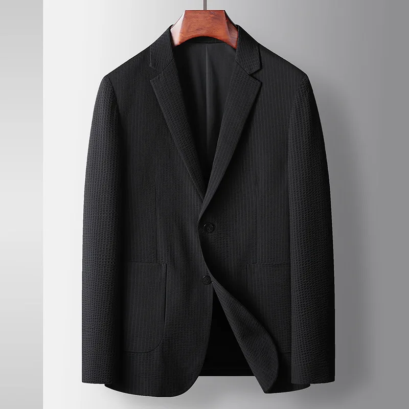 

Z586-Suit male Korean version of the trendy youth slim handsome Western suit suit British style leisure