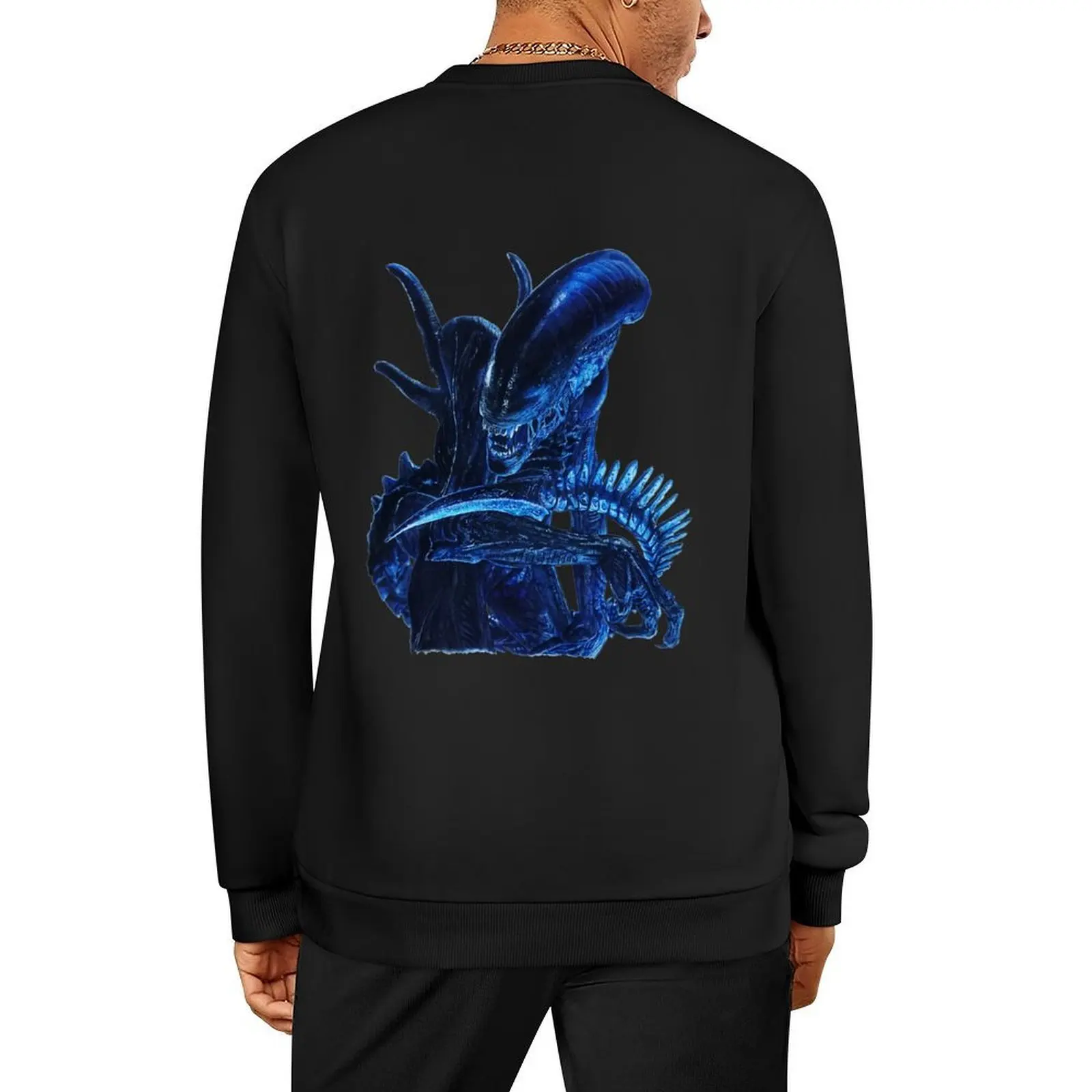 

Xenomorph Pullover men's clothes mens clothing tracksuit blouse hooded sweatshirts