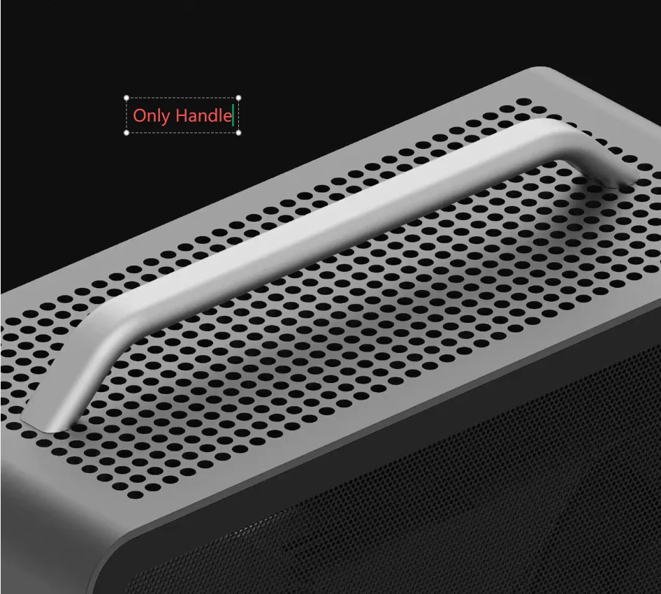 SF3 Aluminum Alloy Handle Special Replacement Handle for SF Series Computer Case