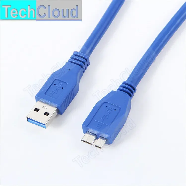 

Usb 3.0A male to Micro B male mobile hard disk data cable USB 3.0A to Micro B Data wire copper core