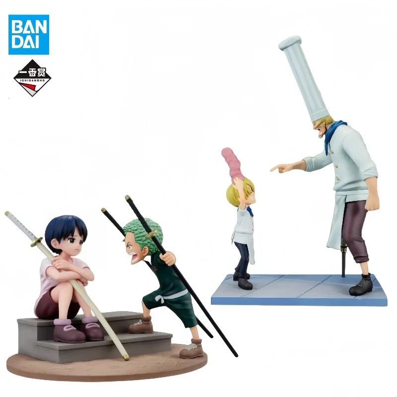 

【В наличии】 Оригинальные фигурки BANDAI Ichiban Kuji One Piece: «Дорога к рассвету», «Траектория приключений», игрушки, украшения, подарок