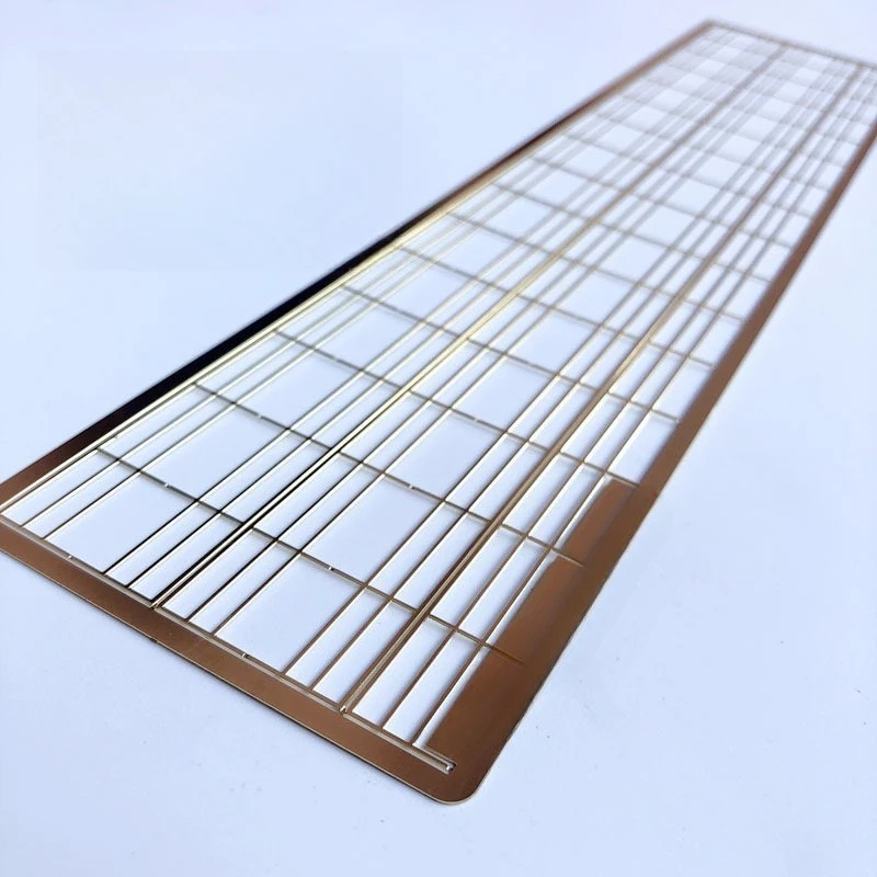 1/100 Remote Control RC Boat Model General Railing Etching Sheet Brass Etching Sheet
