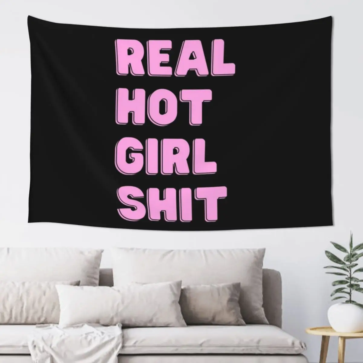 

Real Hot Girl Sticker Megan Thee Stallion Tapestry Wallpapers Home Decor Bedrooms Decor Outdoor Decoration Tapestry