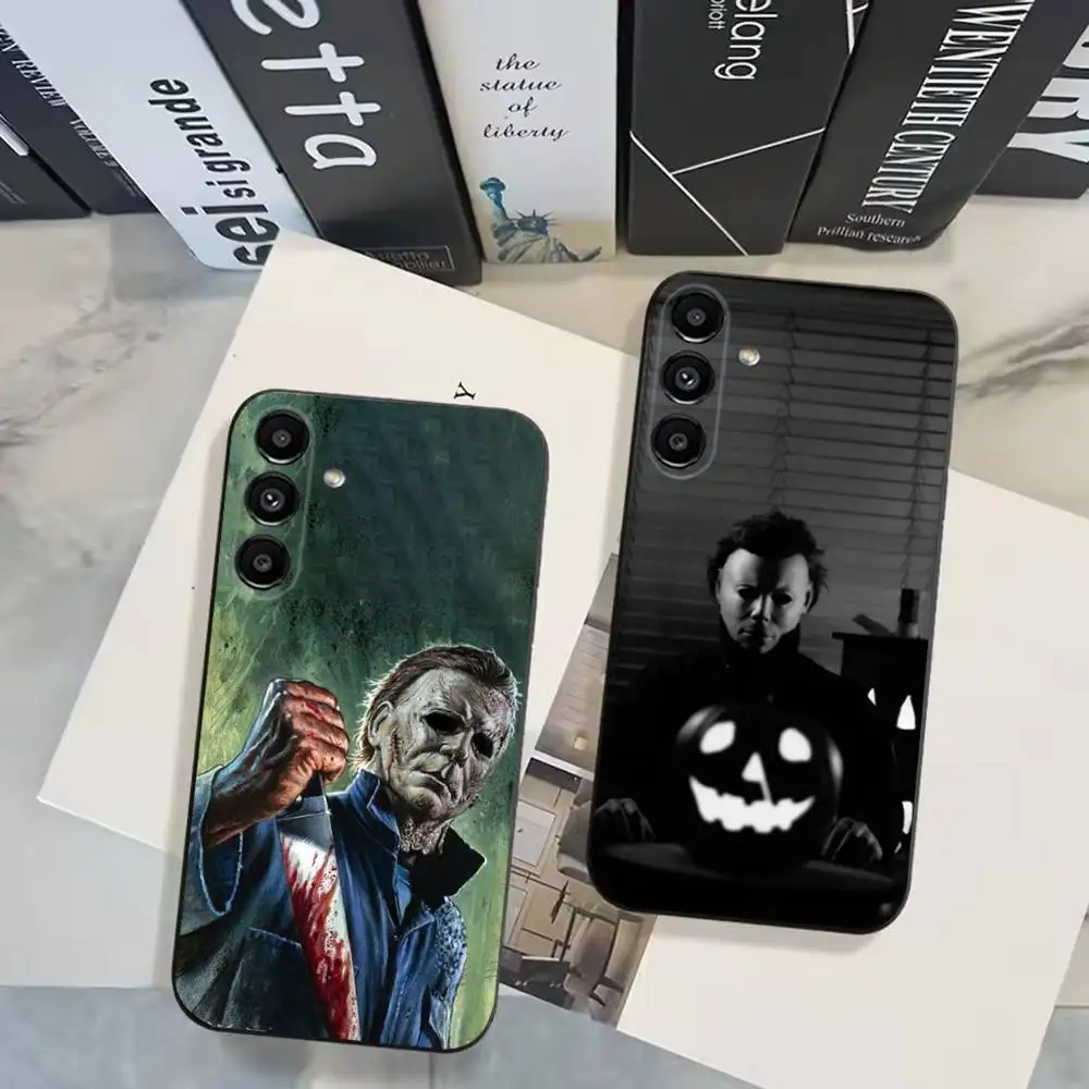 

Horror H-Halloween Michael Myers Phone Case For Samsung Galaxy A20,A21s,A22,A31,A32,A52,A53,A72,73,A80 Soft Black Cover