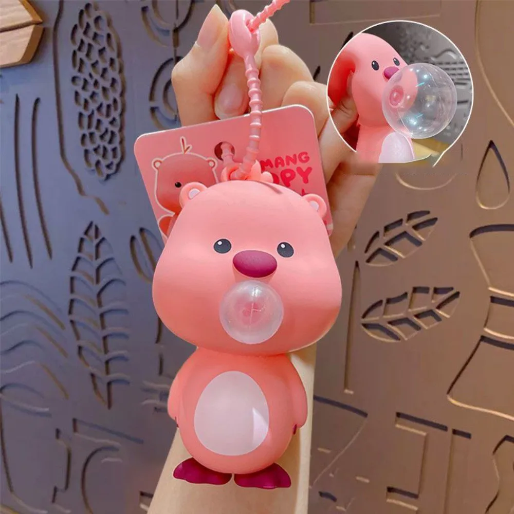 لعبة كابيبارا الإسفنجية ذات النفخ الفقاعي المزدوجة لتخفيف التوتر كمتعة سلسلة مفاتيح لتخفيف الضغط.