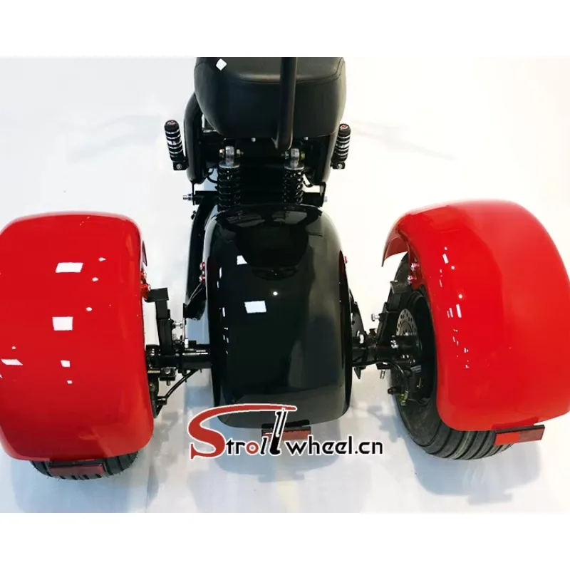 USA Stock Door to Door 3 Wheel Tricycle Electric Motorcycle Adult Electric Off-road Motorcycle 2000w Electric Motorcycle