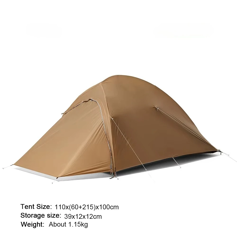 Light Knight Ultra Light Single Rainproof UV Protection Camping Tent Hiking Backpack Double
