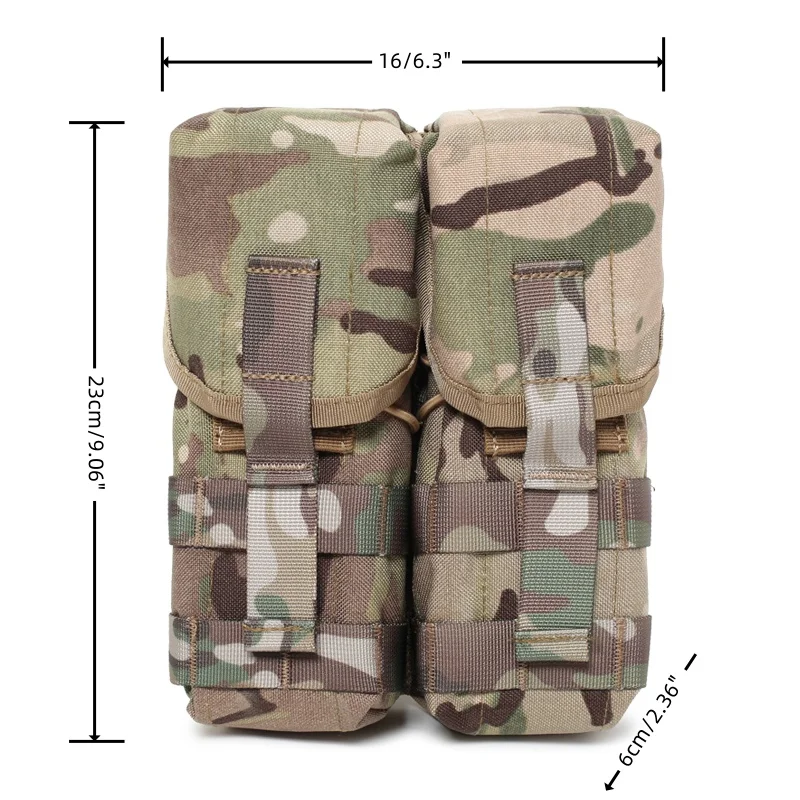 التكتيكية المزدوجة 5.56/7.62 M4 مجلة الحقيبة AK AR بندقية ماج الألوان الصيد الملحقات