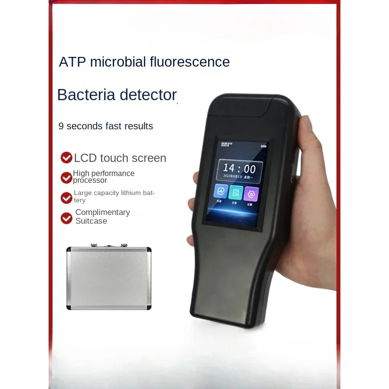 ATP Fluorescence Detector Food Medical Tableware Clean Colony Total Quickly Measure Bacteria Microorganisms