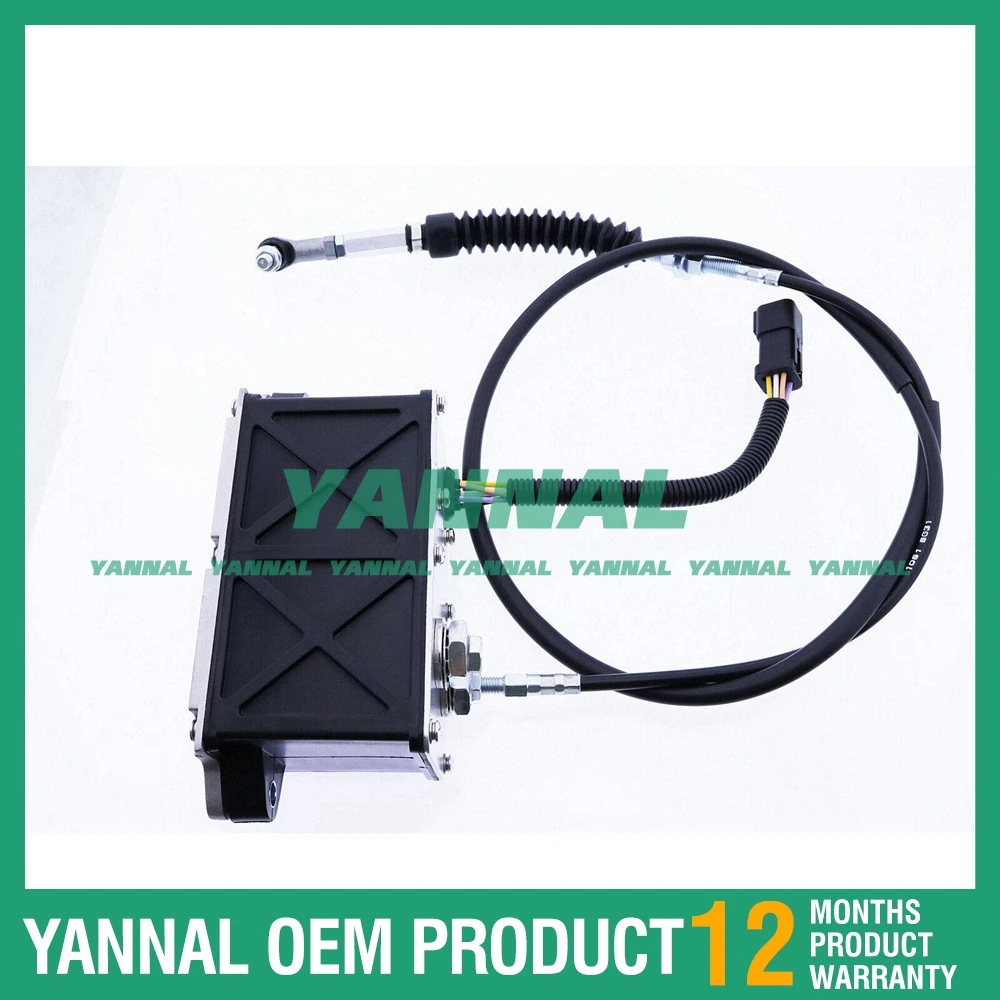 1-year warranty 247-5232 132-7778 Single Cable Throttle Motorfor FOR CAT 320B 325B 322B 6 PIN