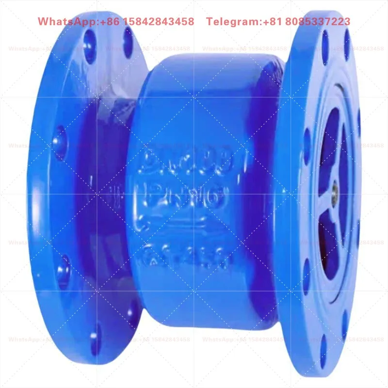 HC41X-16Q Ductile Iron Silent Check Valve Flange Non-return Valve Backflow Prevention Fire Safety