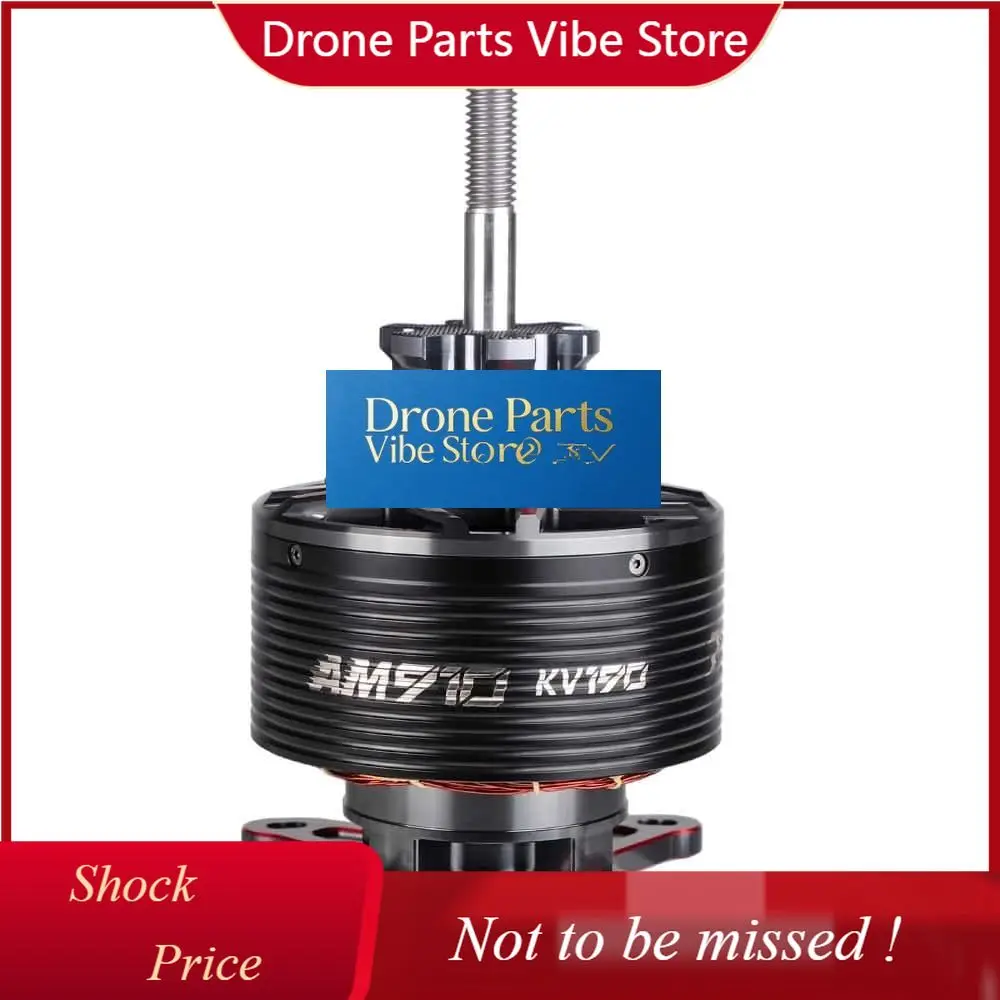DParts1AM910 Motor 195kv 12S For 90-96 Inch 3D Outdoor Model Aircraft Replacement For 70CC - 80CC AMZ24*10