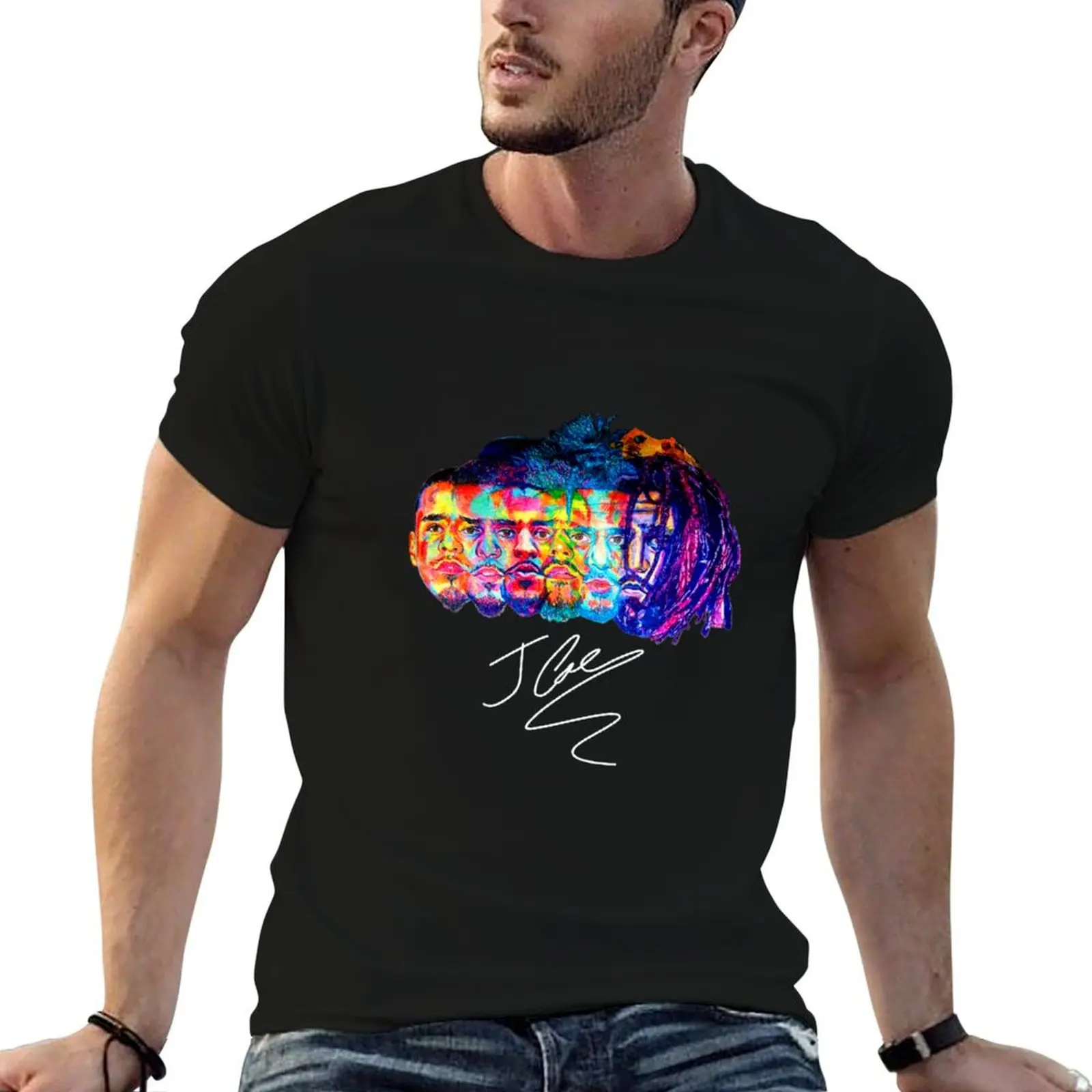 j cole classic art T-Shirt fashion shirts graphic tee shirt mens shirts graphic tee
