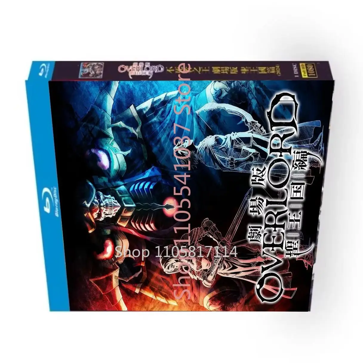 Overlord The Sacred Kingdom (2024) 1-Disc Free Region English Subtitle Blu-ray disc High Definition BD YIHUI