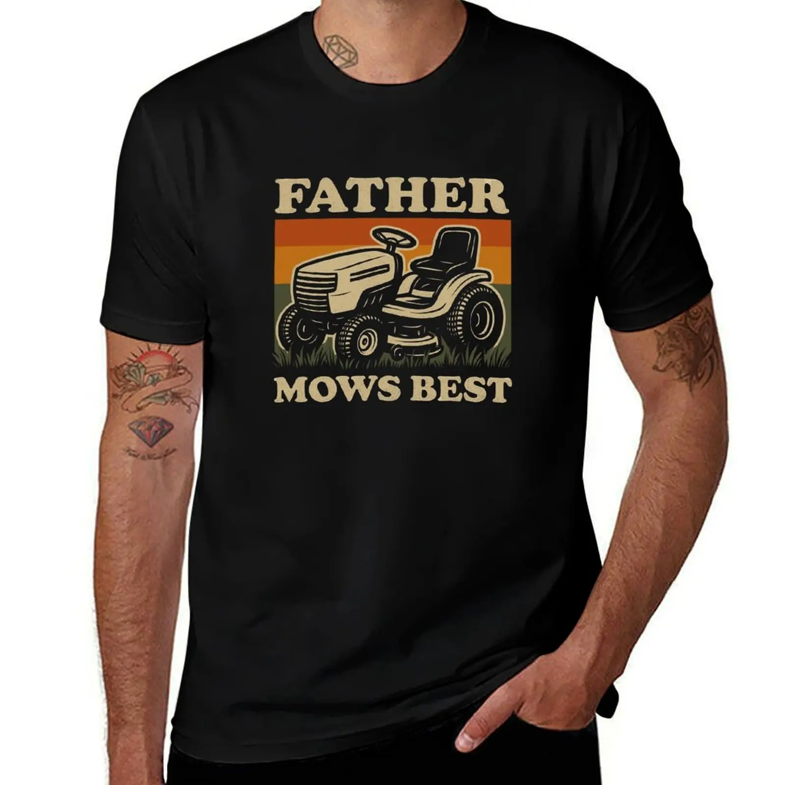 

Father mows best T-Shirt anime figures luxury designer summer shirt T-shirts for men cotton