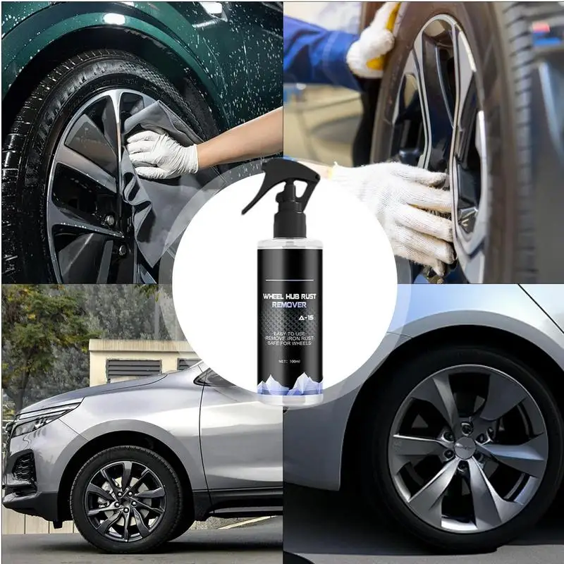 Rim Cleaner Spray Auto Rim Degreaser Spray Automotive Wheel Care Car Detailing Accessories Safe Wheel Degreaser For Aluminum