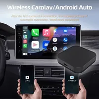 For Tesla Model X Android 13 Wireless Android Auto & CarPlay Adapter 5.8GHz Wifi Smart Box Car Accessories Intelligent Systems