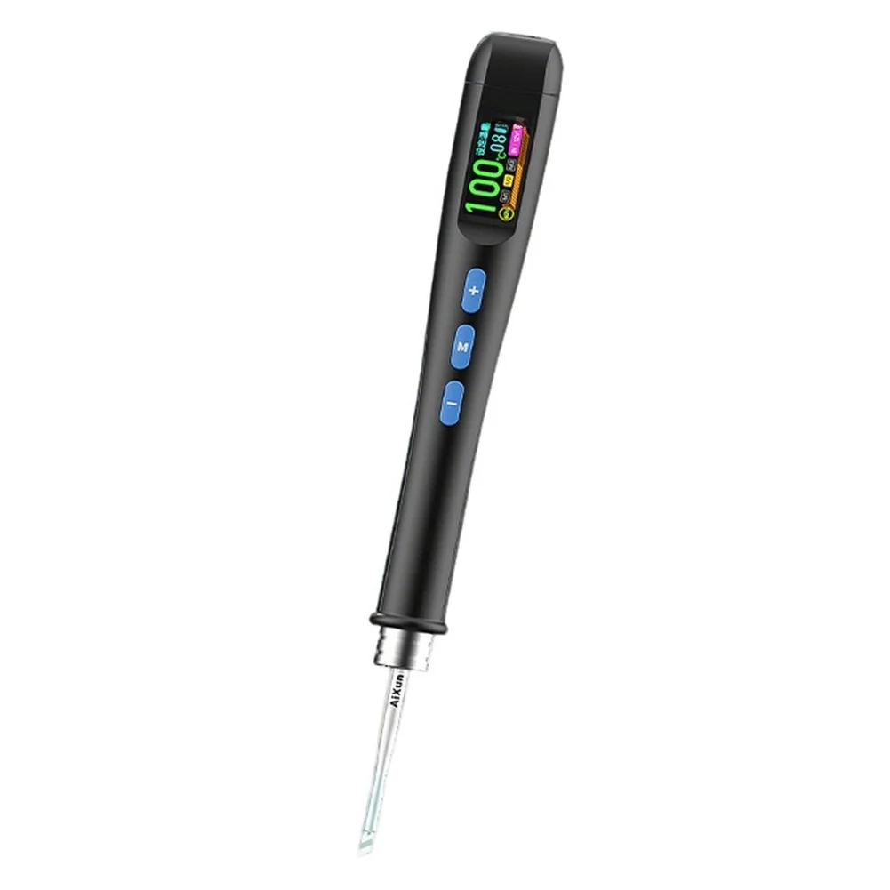 1pc T208 Electric Soldering Irons Multi-functional Adjustable Temperature Soldering Iron With Digital Display Fast Heating