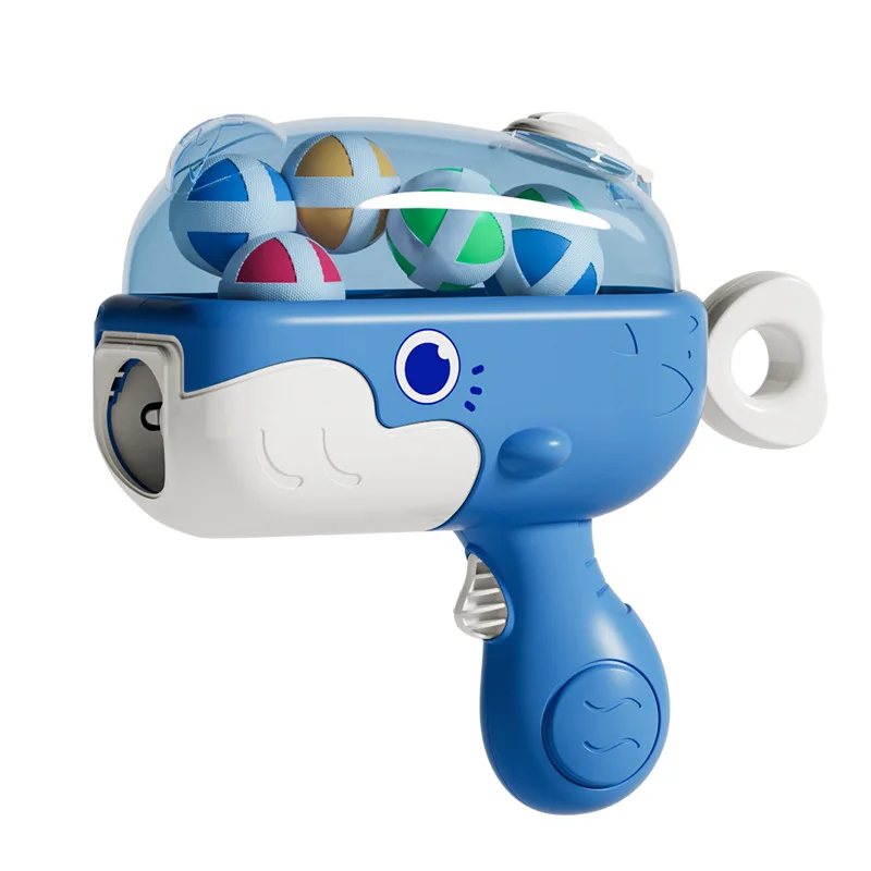 

Customized whale sticky ball ball gun target ball toy parent-child interaction children interactive shooting boy toy