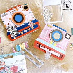 Panalacraft śliczne zdjęcie z kamery ramki metalowe wykrojniki szablony DIY Scrapbooking/album dekoracyjne wytłaczanie kartki DIY