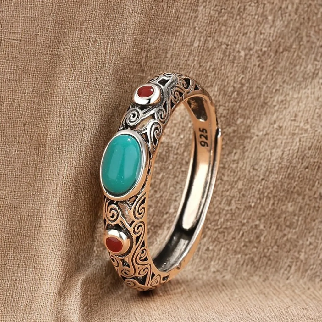 Neuer Ring aus 925er-Sterlingsilber im Vintage-Stil für Damen, luxuriöser Hochzeitsschmuck, Verlobungs-Charm, modisch, hochwertig, Party- und Urlaubsgeschenke