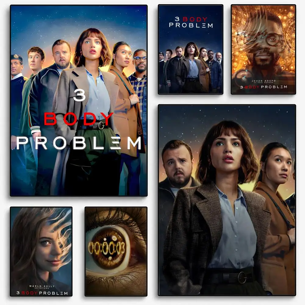 3 Body Problem Poster Room Home Decoration Interior Wall Art Printing Garage Posters Gift