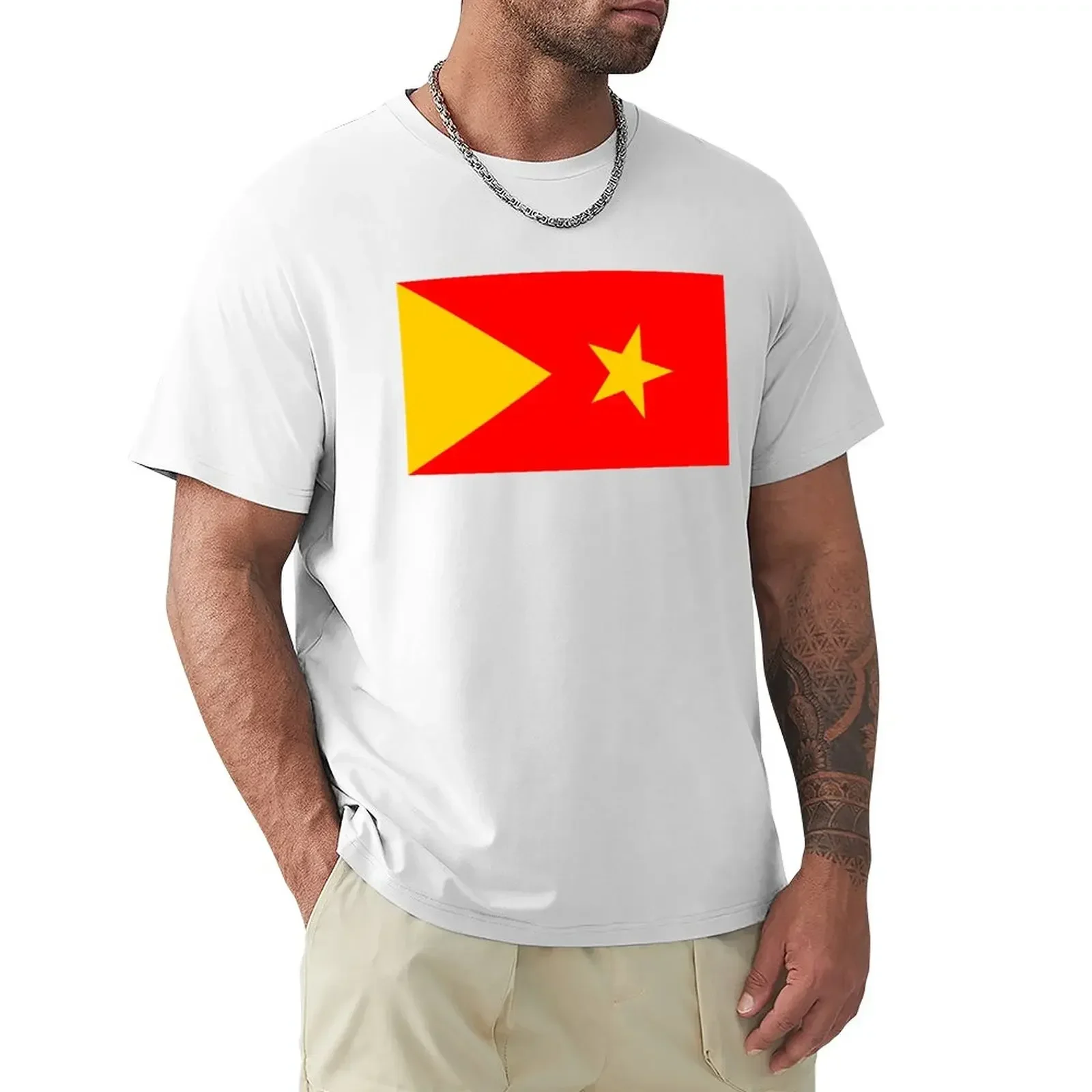 tigray flag T-Shirt summer top plus sizes customs design your own mens graphic t-shirts funny