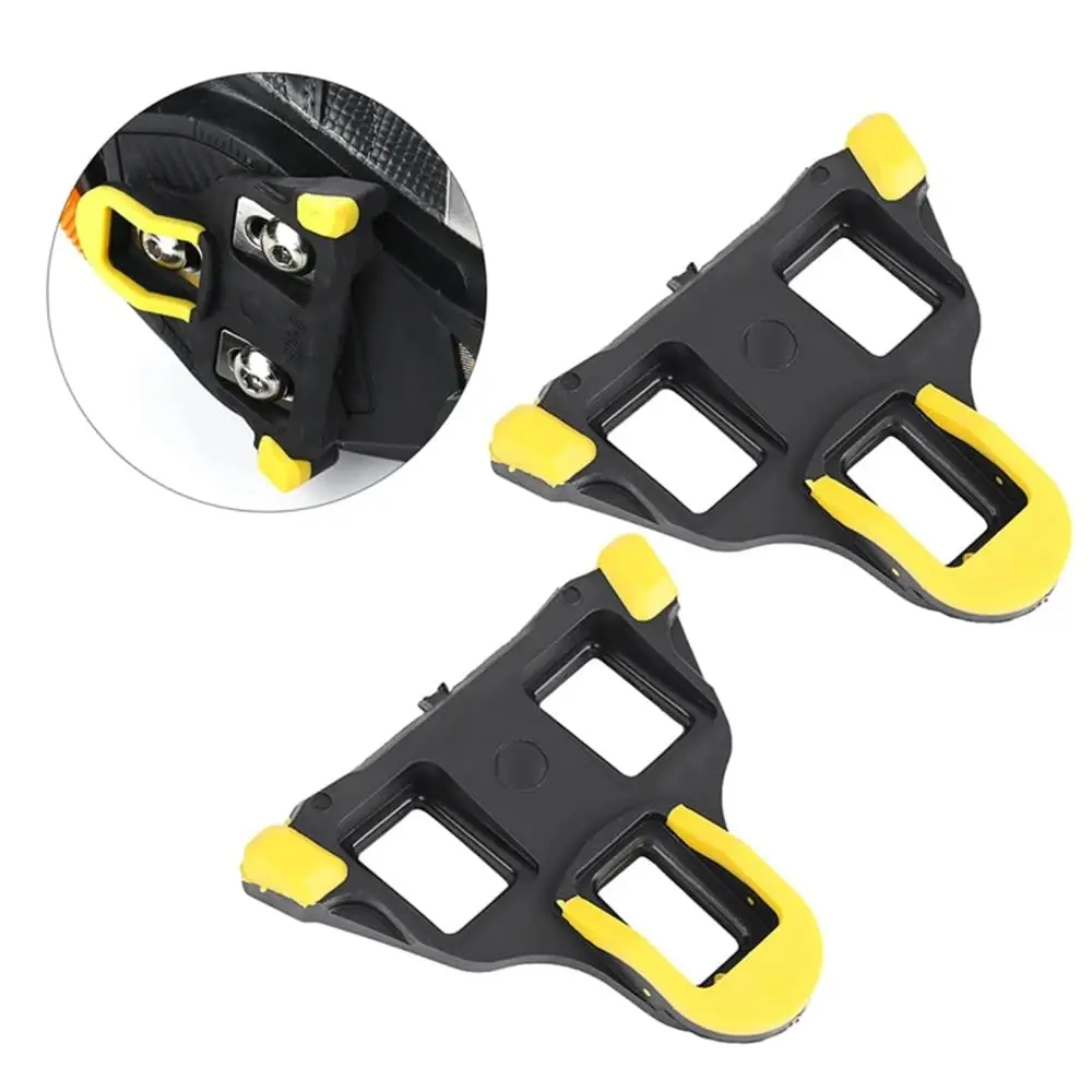 Road Bike Cleats 1 Pair SPD-SL Cycling Shoe Cleats Pedal Plates for Shimano Ultegra SH10 SH11 SH12 Road Cycling Shoes Part Set
