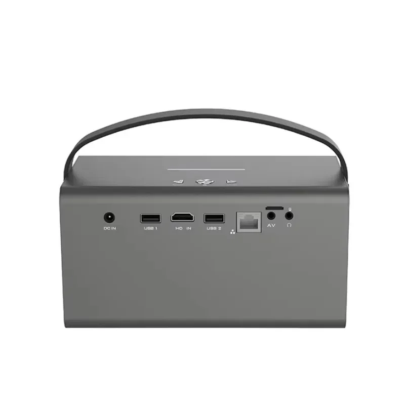 

Умный портативный проектор для кемпинга и дома, DLP LED HD, Android 9.0, 3D, игровой проектор, Bluetooth-динамик