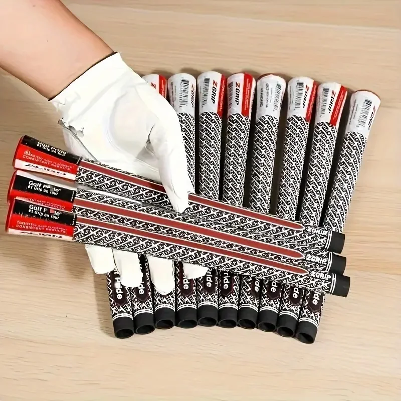 

10/13pcs Golf 60R Grips, Golf Accessories Standard Midsize Size Grey