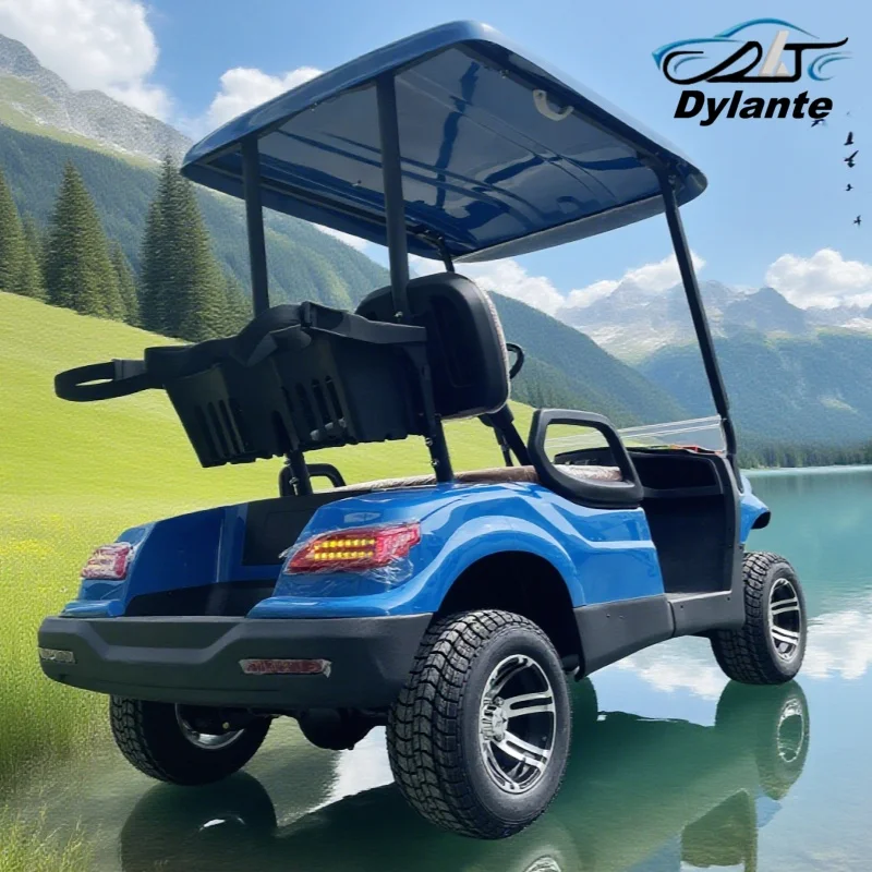 

Electric Golf Cart Buggy Adult Off-Road Vehicle 72V Golf Cart With Highly Maneuverable Steering Wheel Electric Golf Cart