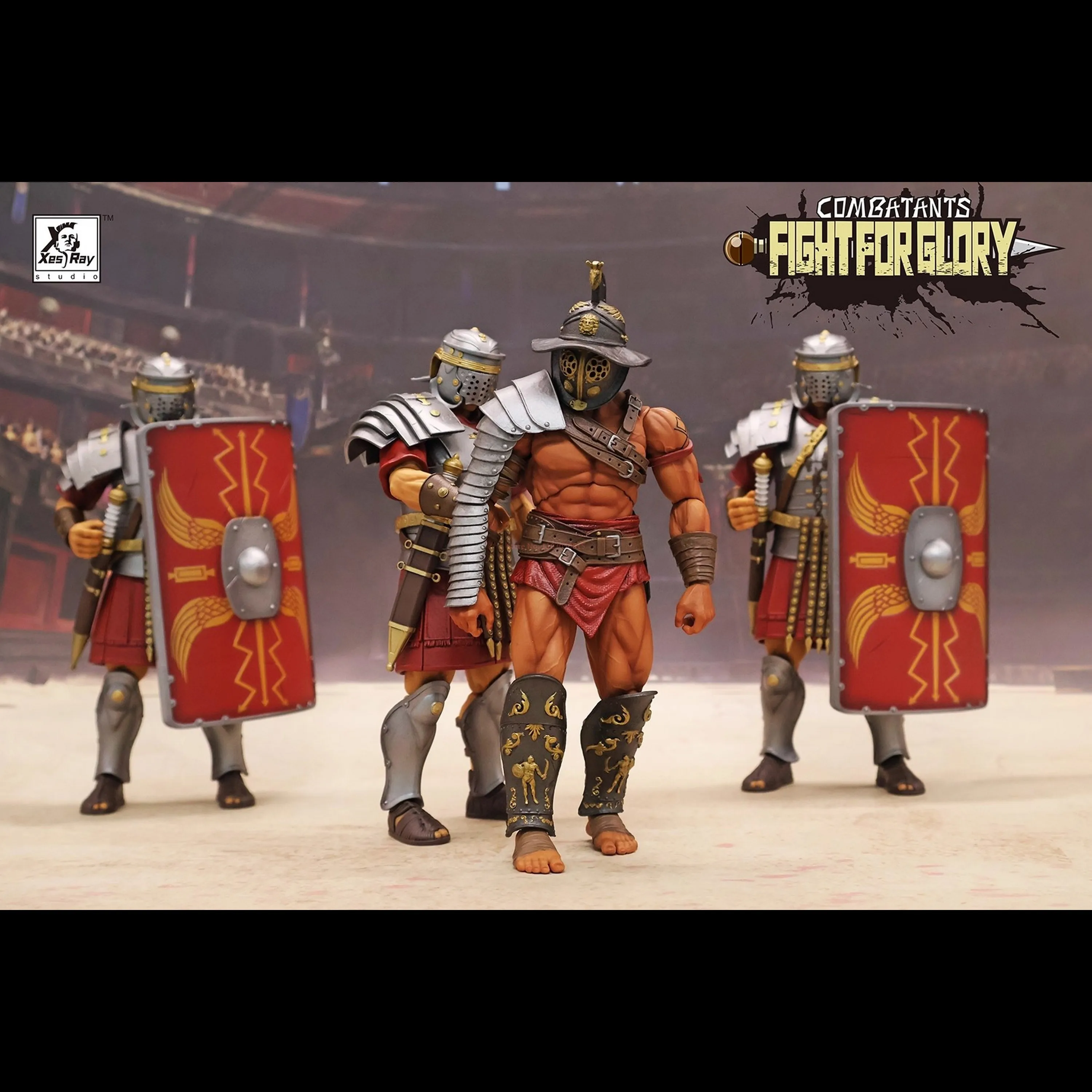 XesRay ファイト・フォー・グローリー 1/12 アクションフィギュア 戦闘