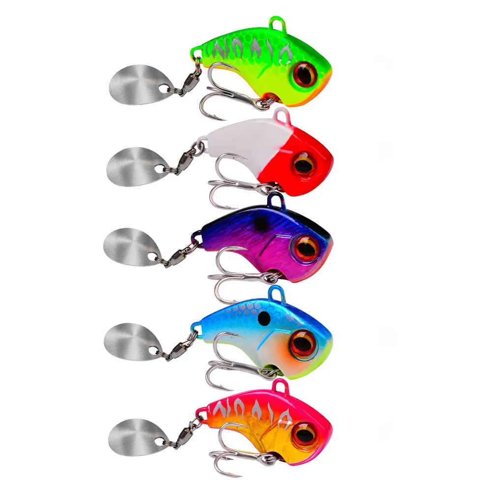 Spinner Cuchara Metal Vib – Señuelo oscilante invierno - imagen 3