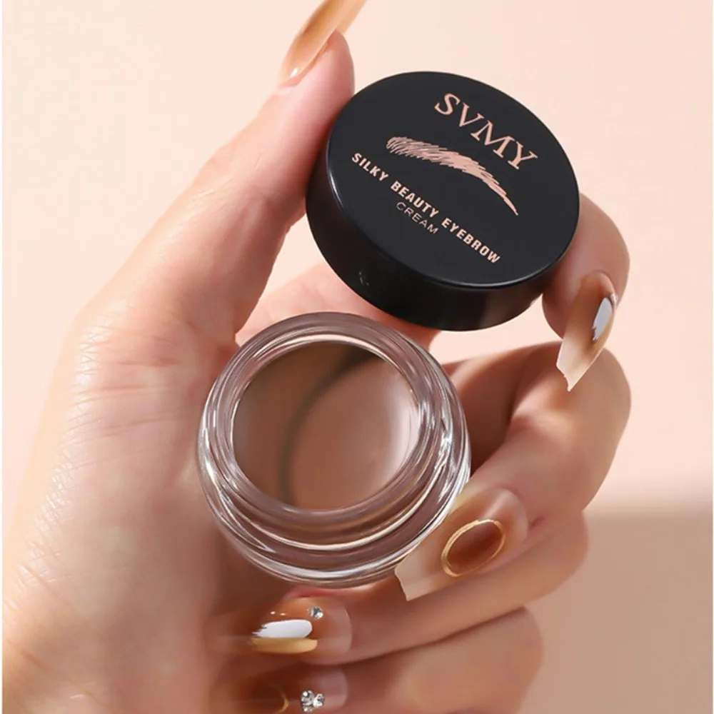 ใหม่ 4 สี Eye Brow Cream Long Lasting Quick Drying เครื่องสําอางค์เครื่องมือมัลติฟังก์ชั่นใช้งานง่าย Eye Brow แต่งหน้าเครื่องมือ