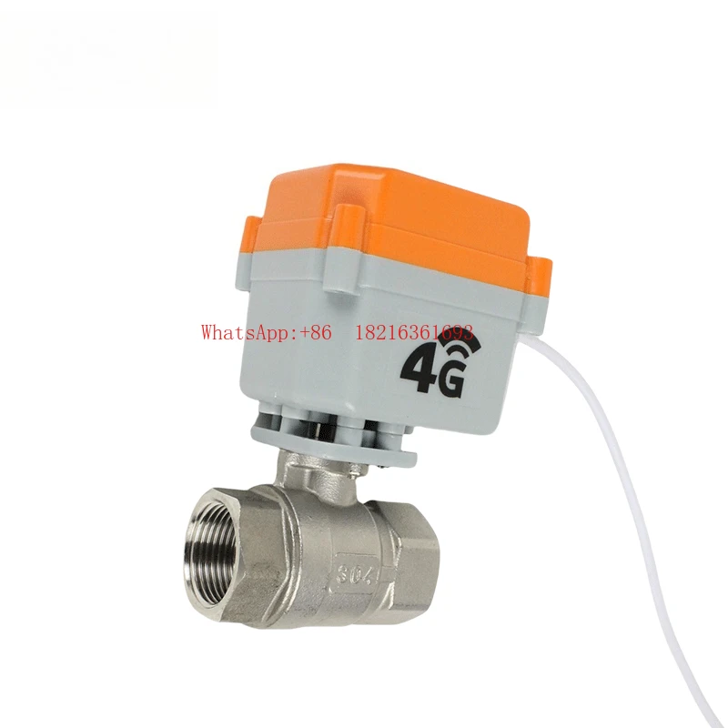 Intelligent Electric Ball Valve Remote Control Countdown Timer Switch Water Pipe Solenoid Valve