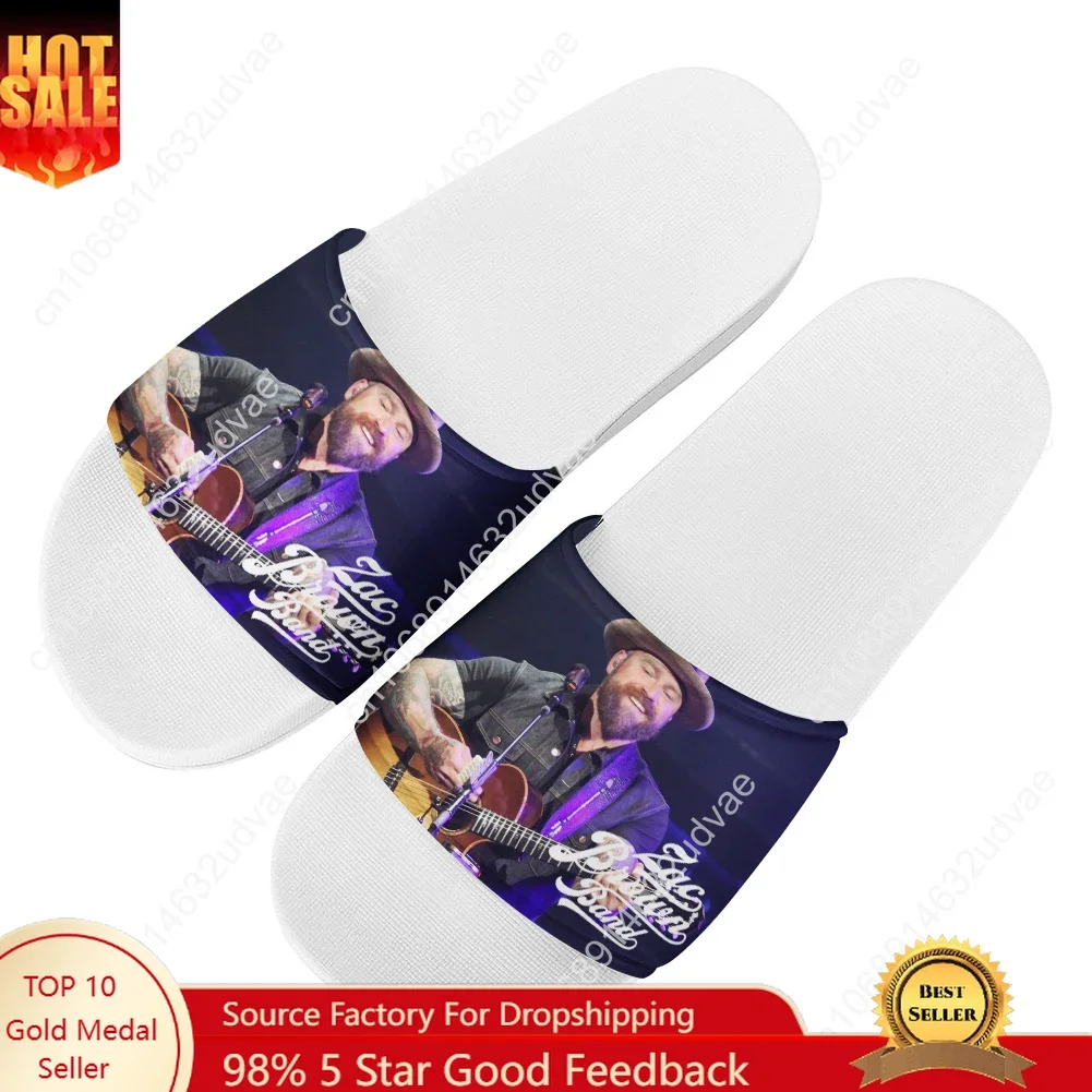 

Zac Brown Slippers Home Bathroom Sandals Water Shoes Men Women Teenagers Indoor Poor Sandal Customized Summer Slipper