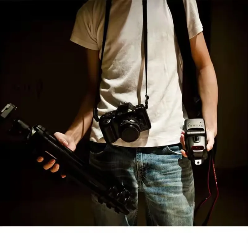 

Functional Camera Shoulder Strap Both Shoulders Photography Bag with camera photography double shoulder strap