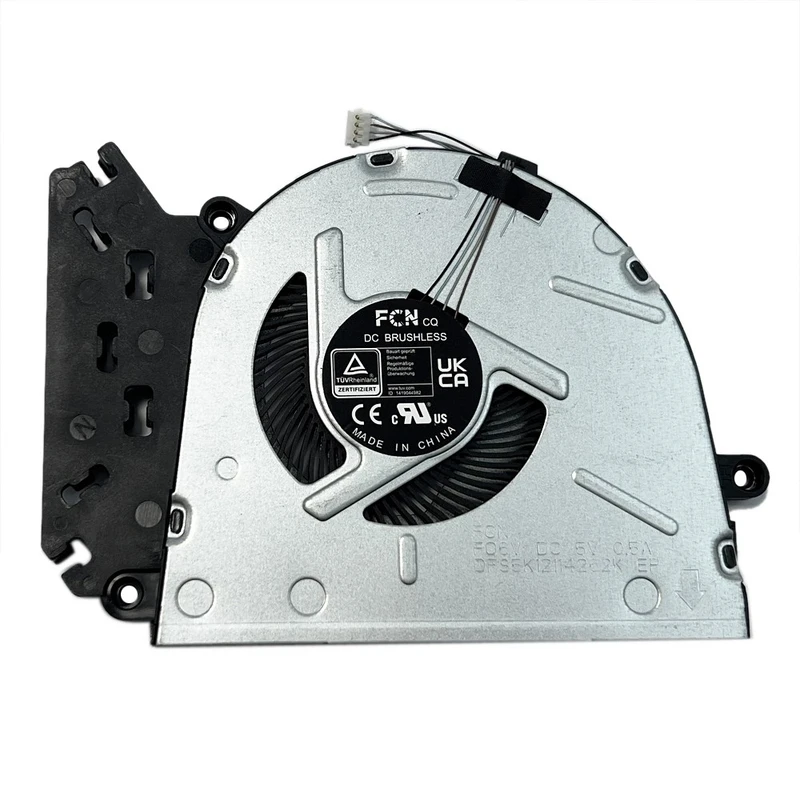 CPU Cooling Fan Replacement For HP BOOK 15-FC 15-FD 250 255 G10 5V FQ6V CPU Fan