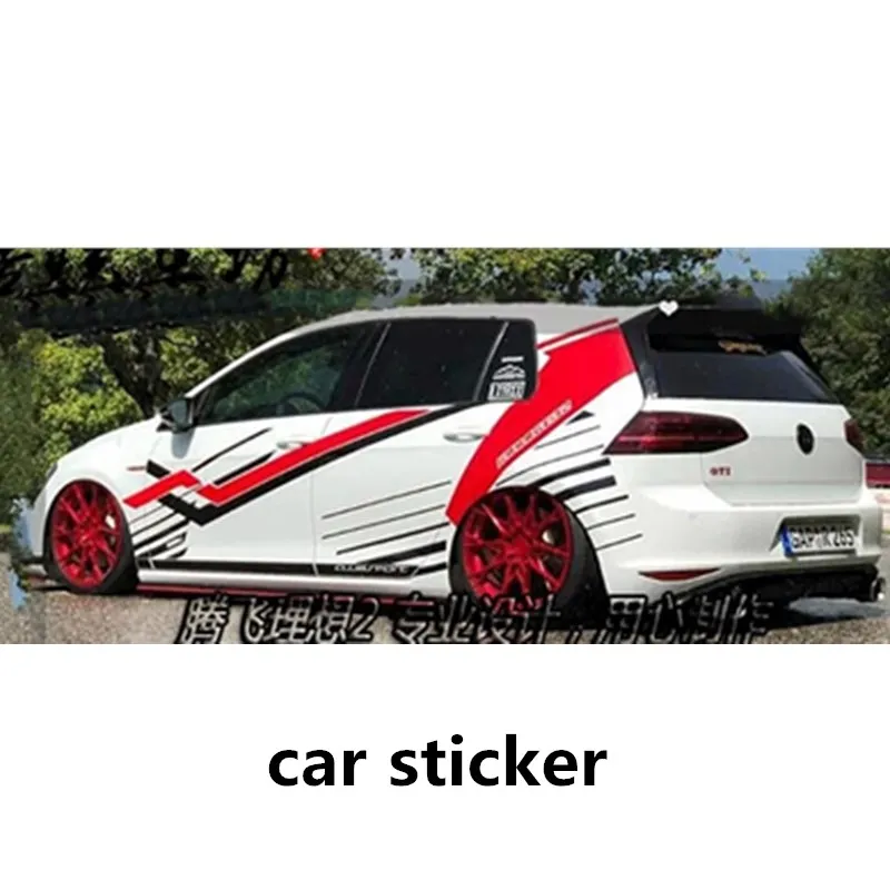 Car stickers FOR Volkswagen Golf 7 Golf 6GTI Golf8 POLO personalized custom motorsport Vinyl Decals Film Accessories