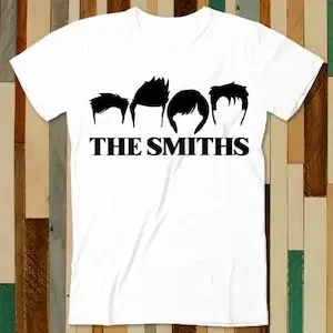 The Smiths Silhuette Rock Band Poster T Shirt Adult Unisex Men Women Retro Design Tee Vintage Top A4766