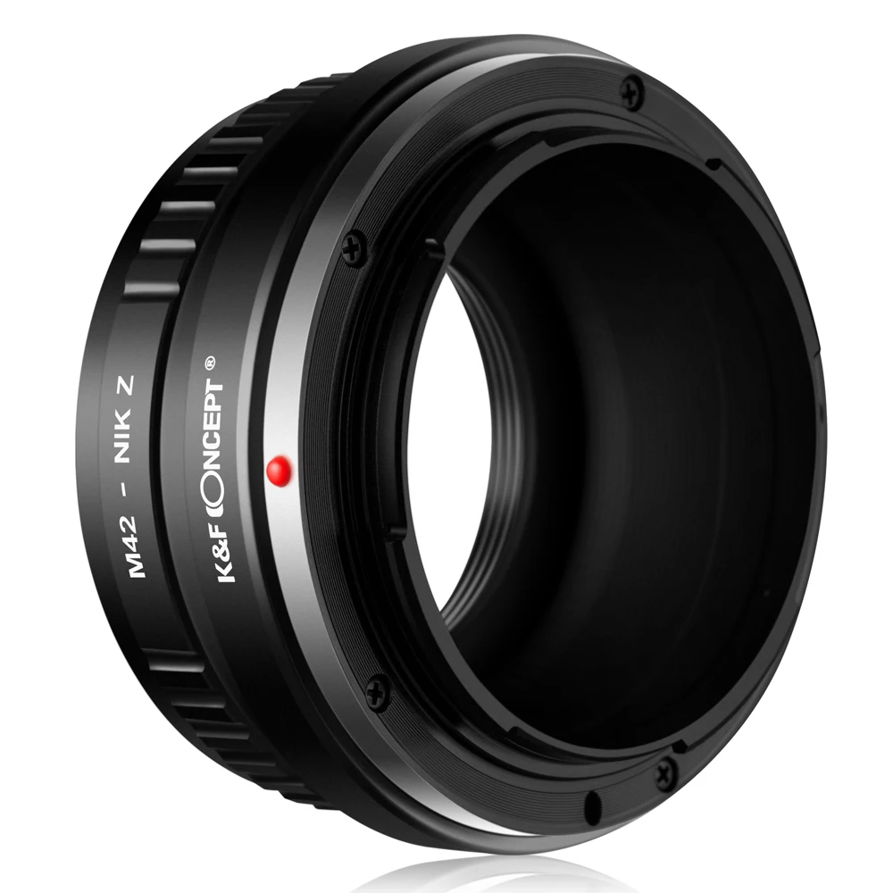 K&F Concept M42 Screw Mount Lens to Nikon Z Lens Adapter For Nikon Z Zf Zfc Z30 Z5 Z50 Z6 Z7 Z6II Z7II Z8 Z9 Camera