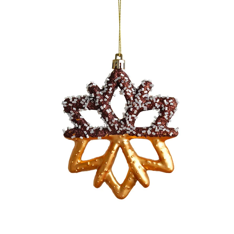 Christmas Atmosphere Balloon Dog Small Pendant Christmas Tree Snowflake House Pendant Small Ornament Wreath Accessory - view 6